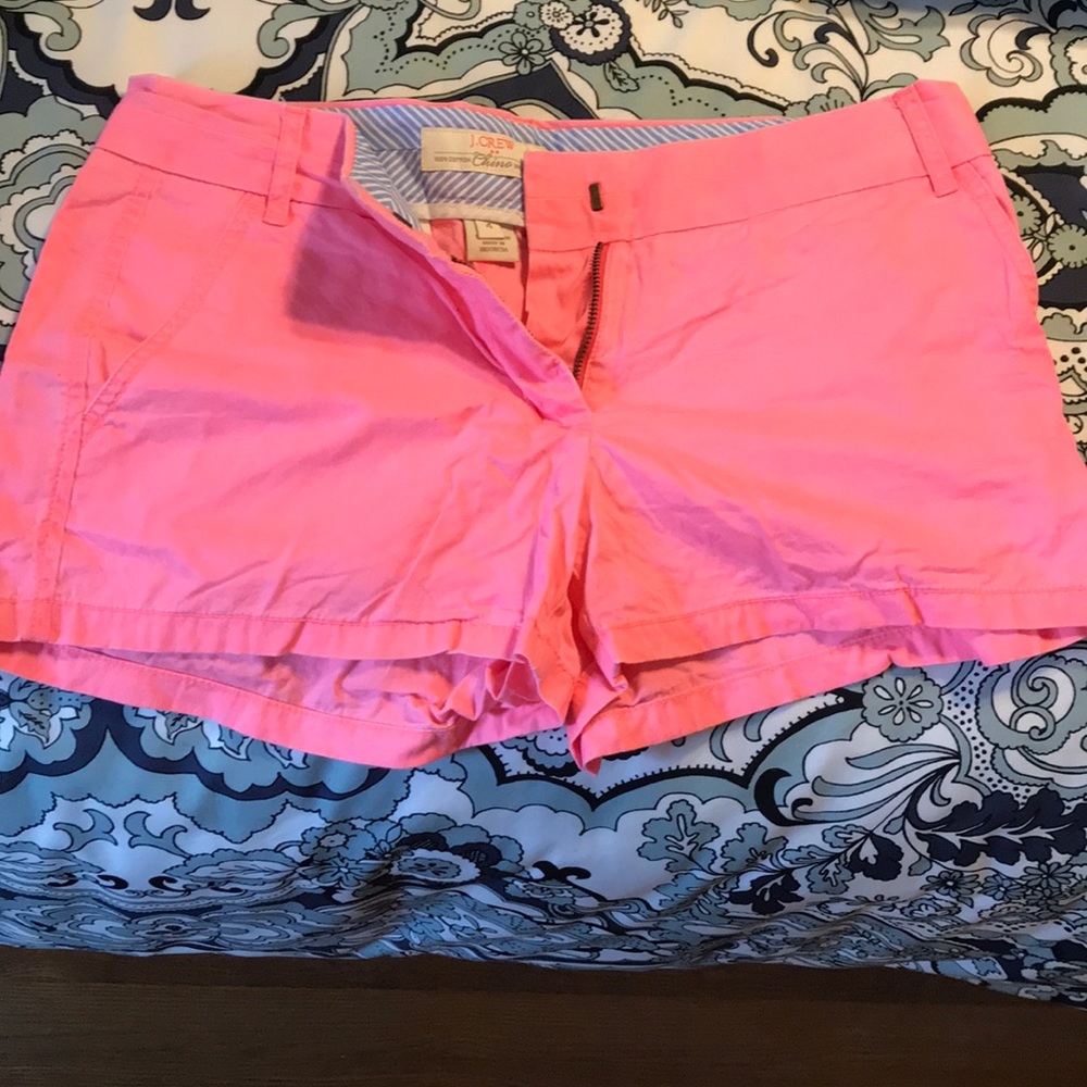 Classic jcrew three inch chino shorts